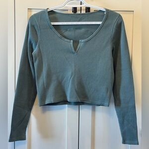 Lululemon Cotton-Blend Henley Long-Sleeve Shirt